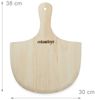 relaxdays Pizzastein Set 1,5 cm, Cordierit Bild 4