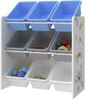 Kinderregal Muxía Koala-Motiv Weiß / Grau / Blau [en. casa] Bild 4