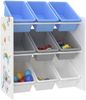 Kinderregal Muxía Koala-Motiv Weiß / Grau / Blau [en. casa] Bild 2