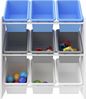 Kinderregal Muxía Koala-Motiv Weiß / Grau / Blau [en. casa] Bild 5