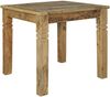 Wohnling Esszimmertisch FB45593 Braun 80 x 80 x 76 cm Mango Massivholz Bild 2