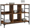 vidaXL Sideboard Räuchereiche 102x32x73,5 cm Holzwerkstoff 837724 Bild 3