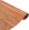 vidaXL Teppich Rechteckig Natur 80x200 cm Bambus 376775 Bild 4