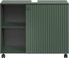 welltime Waschbeckenunterschrank Amrum (1-St) BxHxT 80 x 64 x 42cm Waschbeckenunterschrank Eiche Rillenoptik Bild 5
