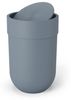 Umbra Abfalleimer mit 6 L Fassungsvermögen und Schwingdeckel – Kosmetikeimer und Papierkorb für Badezimmer und Kleine Räume, Plastic, Schieferblau, 6L Bild 4