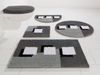 OTTO home Badematte Ada, Badvorleger, Badezimmer Teppich, Höhe 21 mm, rutschhemmend beschichtet, schnell trocknend, strapazierfähig, fußbodenheizungsgeeignet, Polyester, quadratisch, Badteppich, Badematten auch als 3 teiliges Set erhältlich Bild 3