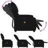 vidaXL Massage-Relaxsessel, Kunstleder, Schwarz 3206116 Bild 5