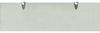 vidaXL Schwebendes Regal, Glas mattiertes Weiß, 0,8 x 20 x 70 cm Bild 3