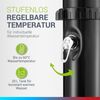 Juskys Solardusche Victoria 20 Liter - 220 cm - bis 60°C – mit schwenkbarem Duschkopf, Fußdusche & Gartenschlauch Anschluss Gartendusche Außendusche Bild 4