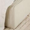 IDIMEX Polsterbett MARINI, Bett 90x200 cm mit Lattenrost Einzelbett mit Kopfteil Stoffbezug creme Bild 3