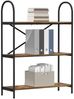 vidaXL Bücherregal Geräucherte Eiche 80 x 30 x 109 cm Holzwerkstoff 879901 Bild 3
