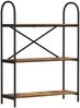 vidaXL Bücherregal Geräucherte Eiche 80 x 30 x 109 cm Holzwerkstoff 879901 Bild 2