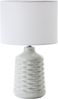 Brilliant AG Leuchten 94569-22 Ilysa Tischleuchte 42cm grau weiß Bild 2