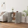 Sideboard, Kommode Betongrau 80x33x70 cm Holzwerkstoff Bild 5