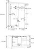 Garderoben-Set >Foxi< (2-teilig) in Weiss/Sandeiche Dekor - 97,5x180x25cm (BxHxT) Bild 5