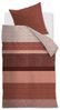 Beddinhouse Renforcé Bettwäsche Jacco Terra 135X200 135x200 cm + 1 x 80 x 80 cm 1 Bettbezug, 1 Kissenbezug Terrakotta Bild 2