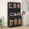 COSTWAY Küchenbuffet 180 cm Küchenschrank mit Ladestation & Arbeitsplatte Bild 3