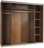 Kleiderschrank GILES Schwebetürenschrank mit Grafiken 205x215 cm Bild 2