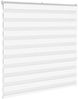 vidaXL Doppelrollo Weiß 150x150 cm Stoffbreite 145,9 cm Polyester 4014765 Bild 3