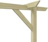 vidaXL Gartenpergola 410x40x203 cm Holz 41664 Bild 5