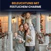 Gartenpirat LED-Girlande Künstliche Tannengirlande Türgirlande LED Weihnachtsgirlande Girlande, Energieeffizient Bild 2