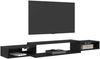 vidaXL Wandmontierter TV-Schrank Wandhalterung Schwarze Eiche 8006006 Bild 3