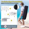 3 x 3 m Pop up Pavillon Faltpavillon Gartenzelt Wasserdicht & Sonnenschutz Gartenpavillon Partyzelt Weiß Bild 5