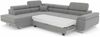 Stylefy Marokko Ecksofa Grau Strukturstoff INARI Links Bild 5