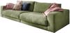 KAWOLA Sofa MADELINE 3-Sitzer Cord olivgrün 85 x 127 x 290 cm Bild 3