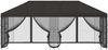 vidaXL Pavillon mit Seitenwänden 6 x 3 m Anthrazit Polyester und Stahl 3375996 Bild 3