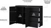 OTTO home Highboard Modo, Breite 150 cm, moderne grifflose Kommode 2Türen/4 SK, Schubladenkommode mit viel Stauraum, Einlegeböden verstellbar Bild 4