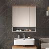 Badspiegelschrank Eden Grau/Artisan 70 x 77.5 cm mit 3 Spiegeltüren Vicco Bild 3