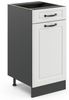 Küchenunterschrank R-Line Weiß Landhaus 40 cm ohne Arbeitsplatte Vicco Bild 5