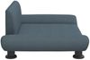vidaXL Hundebett Dunkelgrau 70x45x28 cm Stoff Bild 4