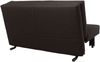 Faltsofa Kalomira Bezug Flachgewebe Metall schwarz / schoko 21512 Bild 5