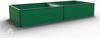 GFP HALFSIZE Aluminium Hochbeet - Platzsparendes & Stabiles Gartenbeet in Grün - 235 x 99 x 39 cm - Ideales halbhohes Modell für Familien-Gartenspaß Bild 2