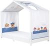 roba Bezug für Montessori Hausbetten 70 x 140 cm im Paw Patrol Design - Passendes Zubehör zum Umbau in Himmelbett - Inkl. 3 Aufbewahrungstaschen & Dachfenster Bild 4
