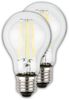 BRILONER - EEK A 2er Set Filament LED Lampe E27 A60, warmweißes Licht, 5W, 1055lm, LED Glühbirne, Leuchtmittel, Birne, Glühlampen, Bulb, 60x106 mm Bild 3