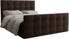 AX LIVING Boxspringbett 140x200 mit Bettkasten Orchido Braun – Komfort & Eleganz Bild 2