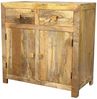 Kommode Hina 90x90x45 aus Mangoholz Bild 3