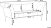 Chaiselongue Samtstoff hellviolett gold NANTILLY Bild 2