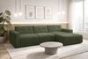 AX LIVING Couch in L Form Corlu Eckcouch Grün für Wohnzimmer 310 cm R Bild 2