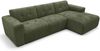 AX LIVING Couch in L Form Corlu Eckcouch Grün für Wohnzimmer 310 cm R Bild 4