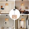 Zedelmaier Pendelleuchte Hängelampe hängend Deckenlampe E27x1/Max. 40 W, ohne Leuchtmittel, ohne Leuchtmittel, Geeignet für Esszimmer Wohnzimmer Schlafzimmer Flur Bild 4