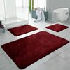 LindenBerg Badematte - Rutschfester Badteppich - Mikrofaser Bild 4
