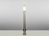 LED Wegeleuchte mit Bewegungsmelder & Steckdosen in Silber, H 110cm Bild 3