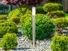 LED Wegeleuchte mit Bewegungsmelder & Steckdosen in Silber, H 110cm Bild 5