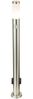 LED Wegeleuchte mit Bewegungsmelder & Steckdosen in Silber, H 110cm Bild 2
