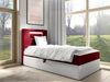 Boxspringbett 'Gladino Junior 1' rot 100x200 cm Links Bild 2