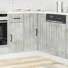 vidaXL Küchen-Eckunterschrank Lucca Betongrau Holzwerkstoff 853751 Bild 3